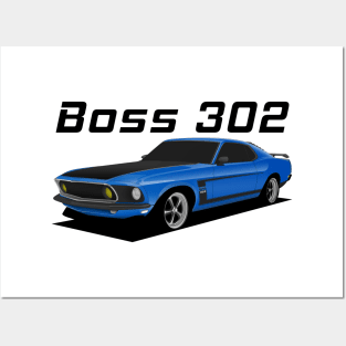 Boss 302 Posters and Art